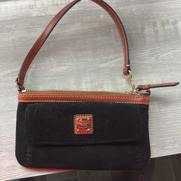 Dooney & Bourke black suede wristlet wallet. Never used. - Picture 6 of 8